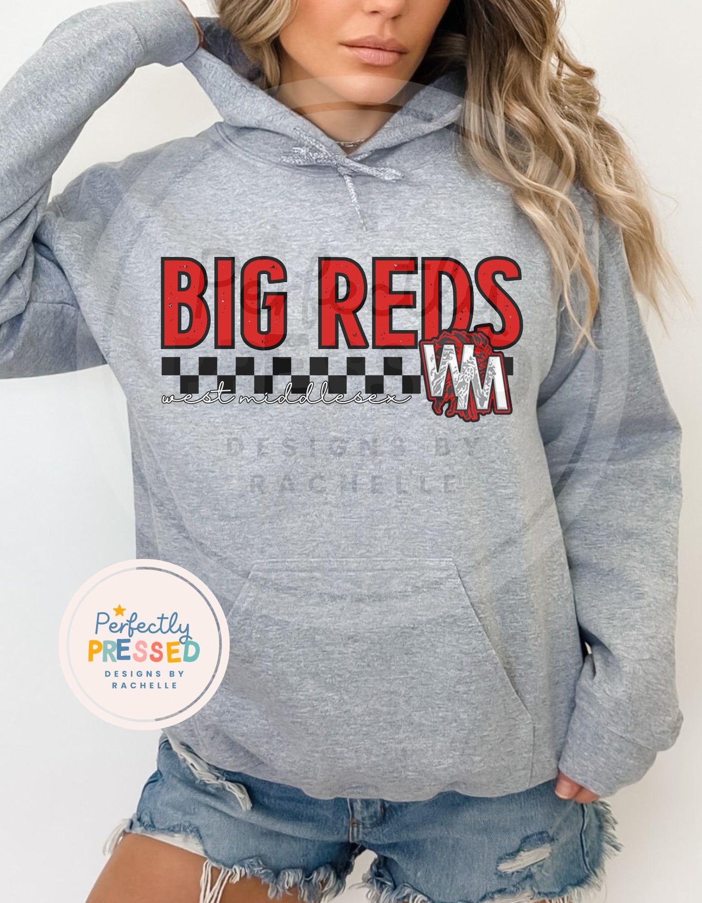 Big Reds Checkerboard