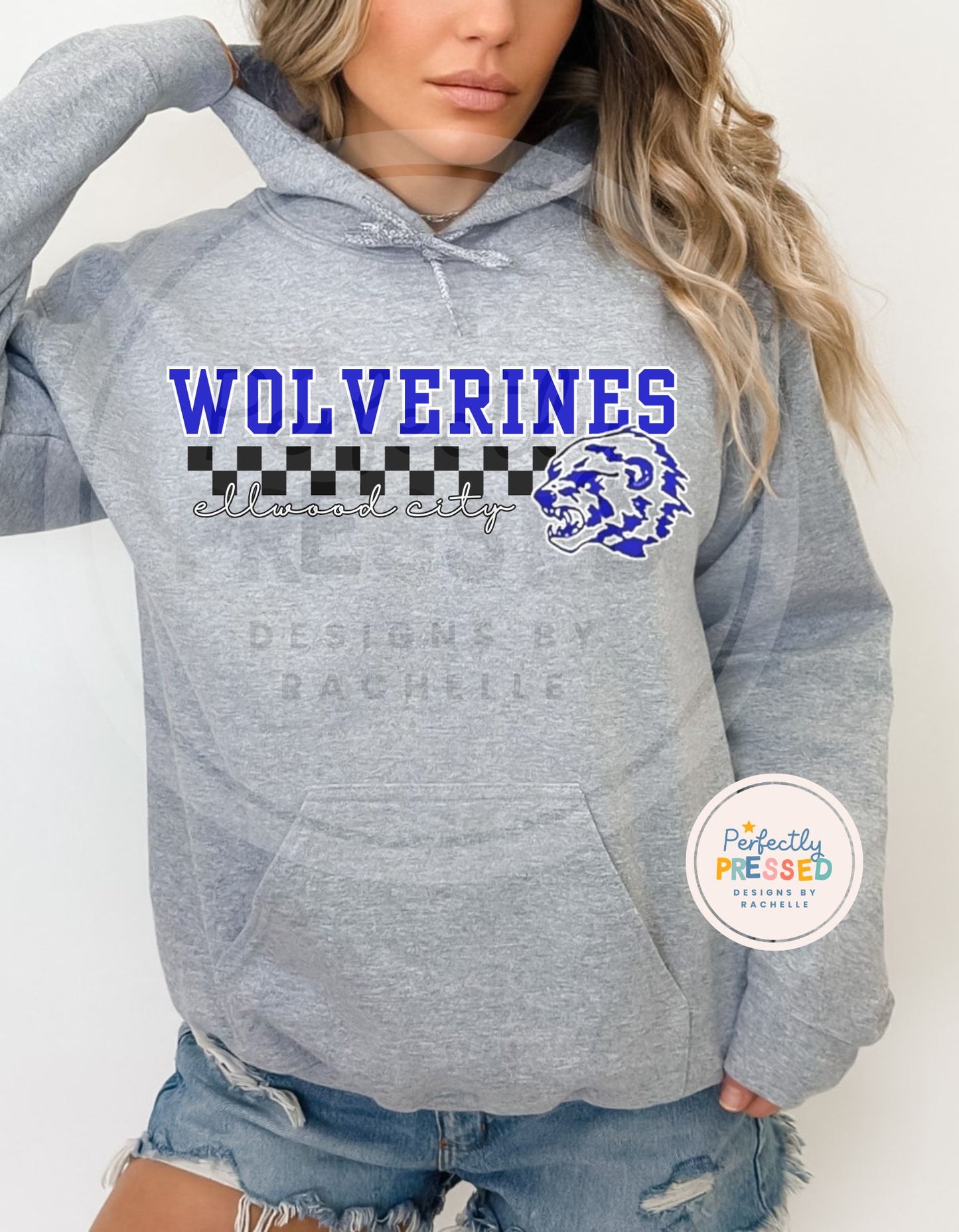 Wolverines Checkerboard