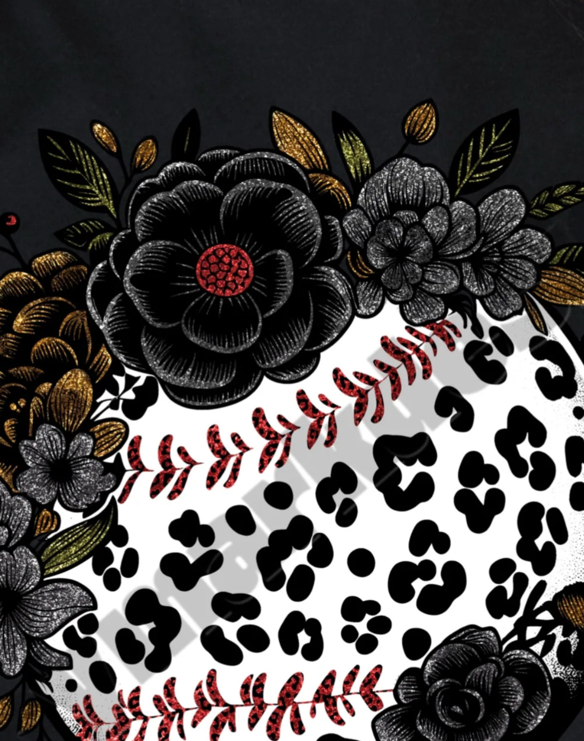 Floral Baseball